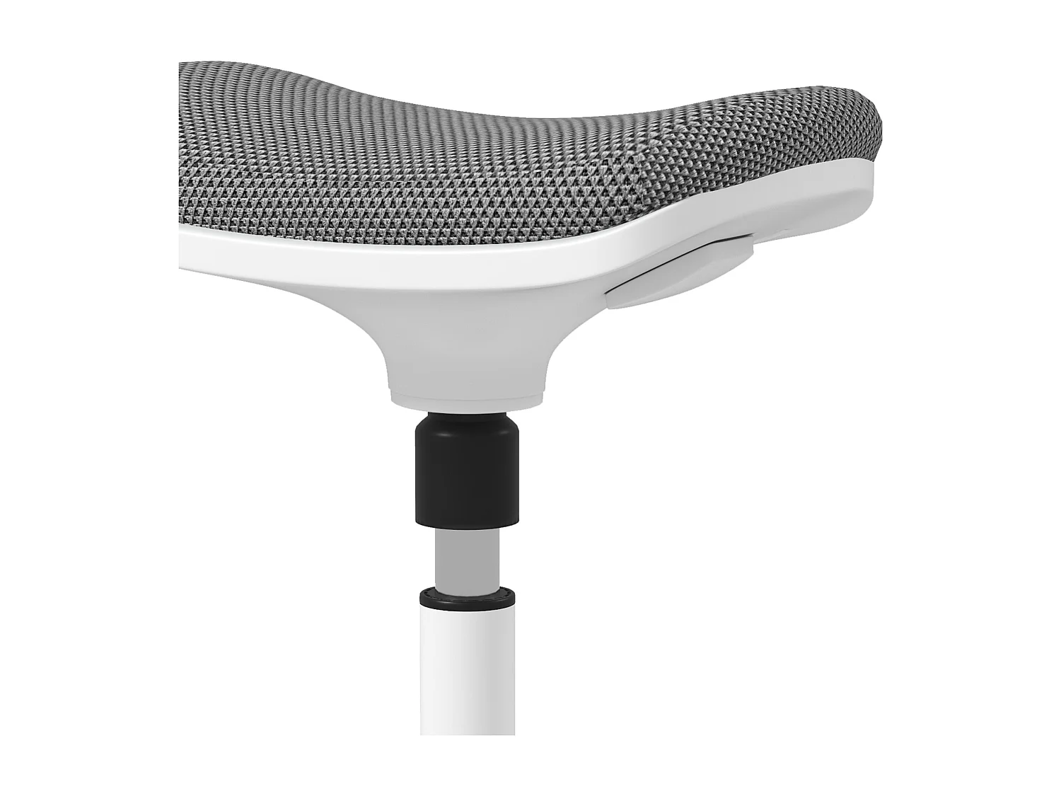 Sgabello ergonomico ad altezza regolabile con inclinazione a 5° grigio