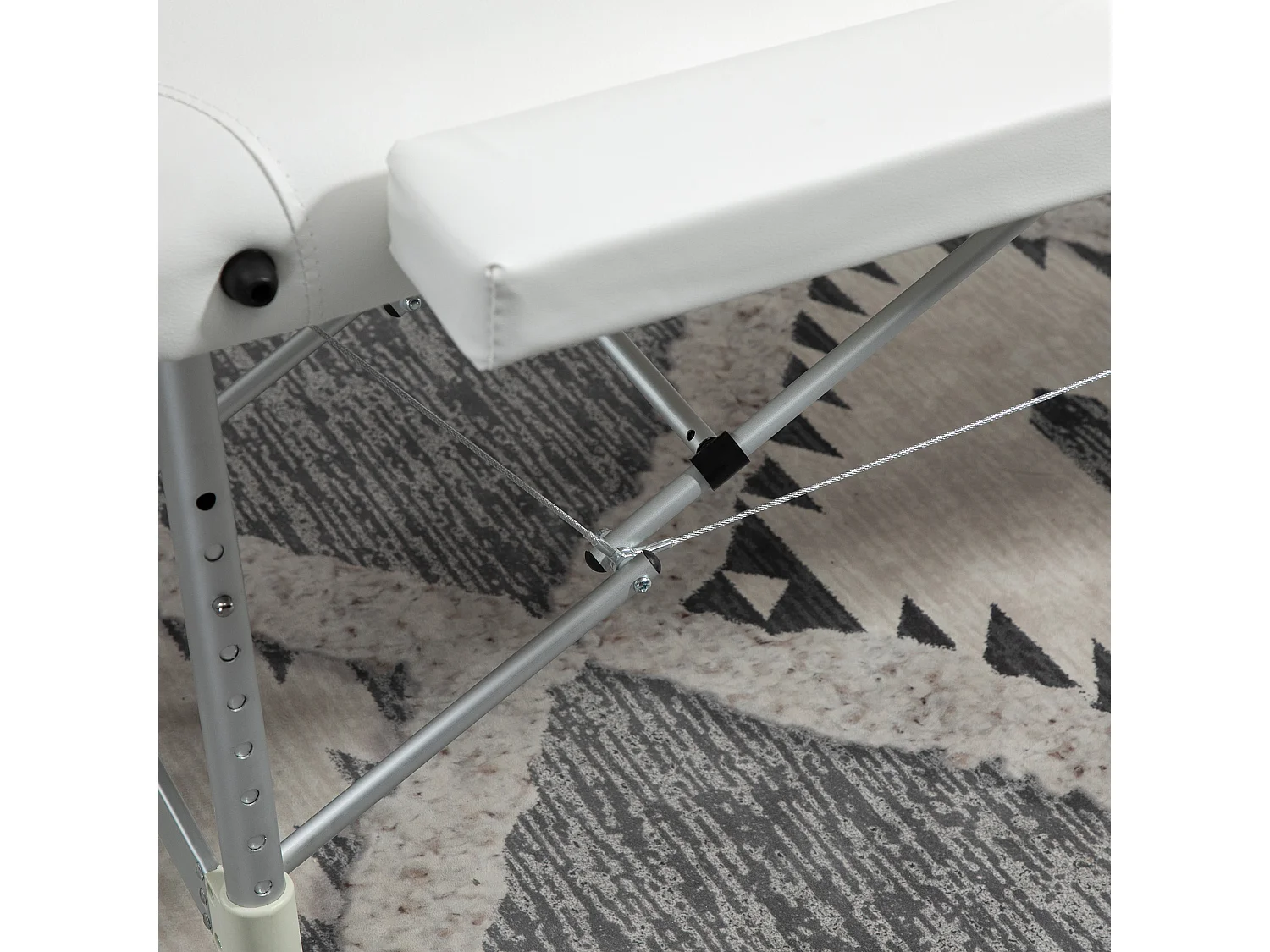 Lettino massaggi portatile professionale in alluminio