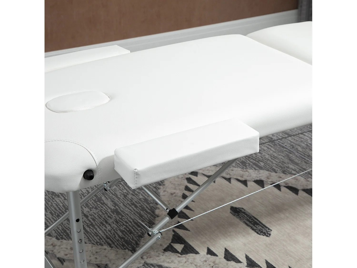 Lettino massaggi portatile professionale in alluminio