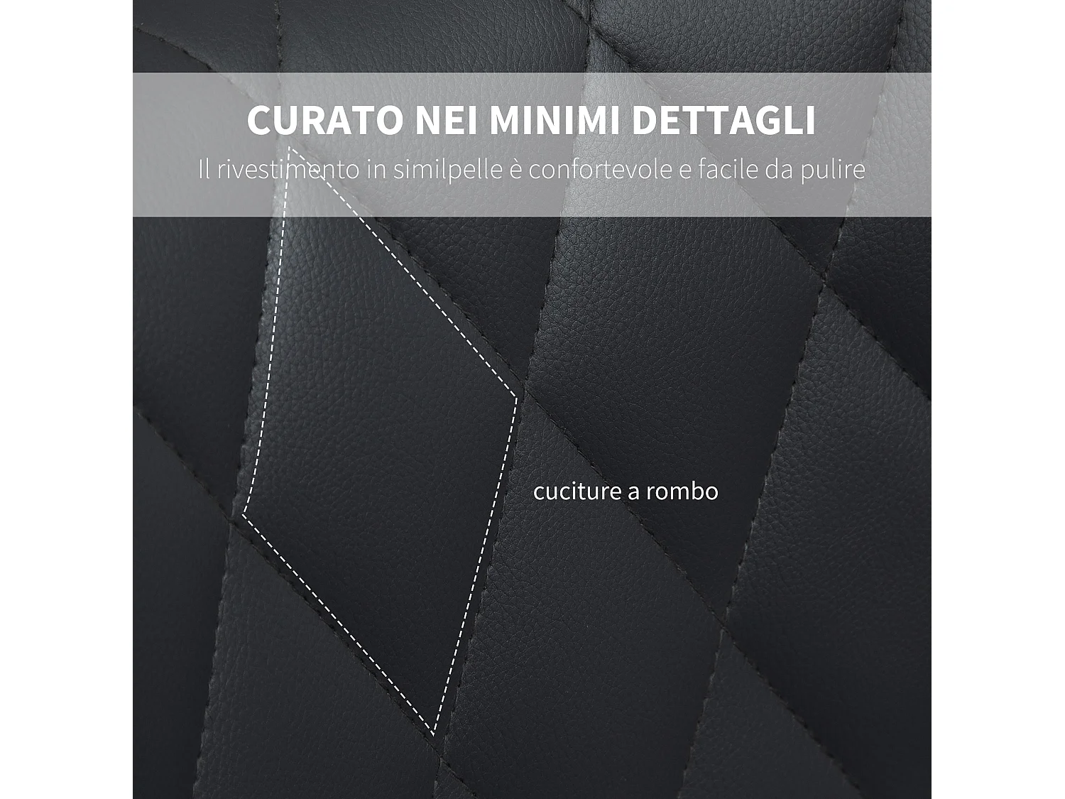 Set 2 sgabelli da bar in similpelle con altezza regolabile