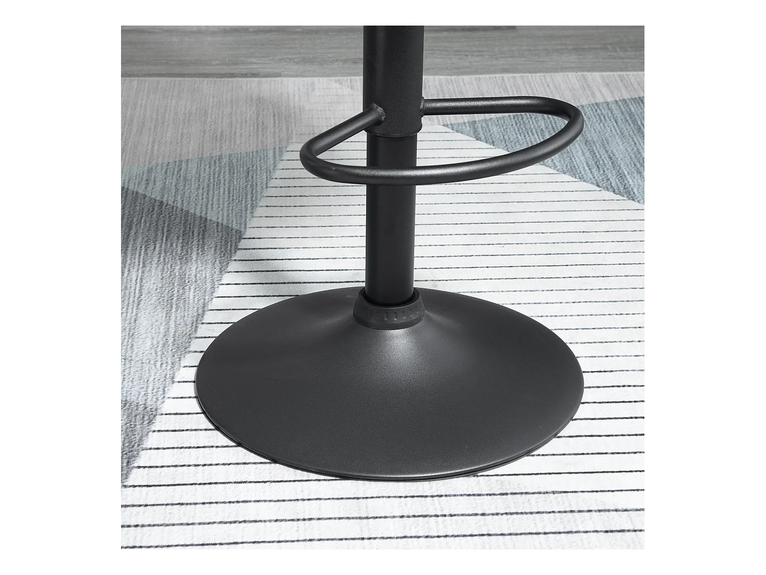 Set 2 Sgabelli da Bar Girevoli Velluto Verde Altezza Regolabile