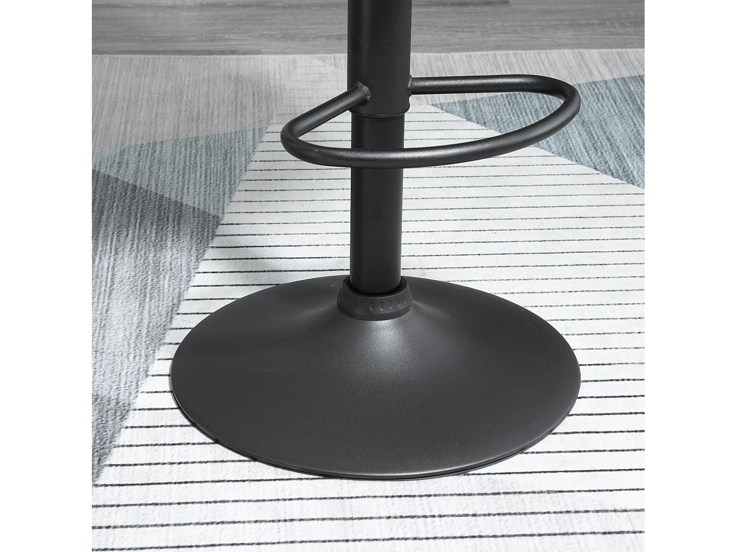 Set 2 Sgabelli da Bar Girevoli Velluto Verde Altezza Regolabile