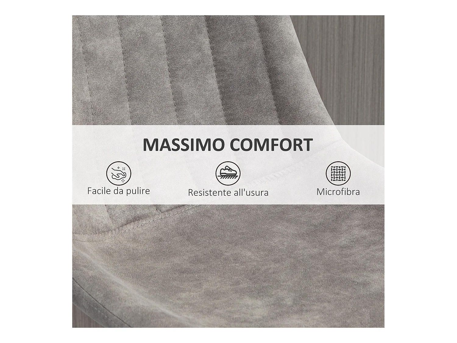 Set di 2 sgabelli da bar con schienale e altezza regolabile