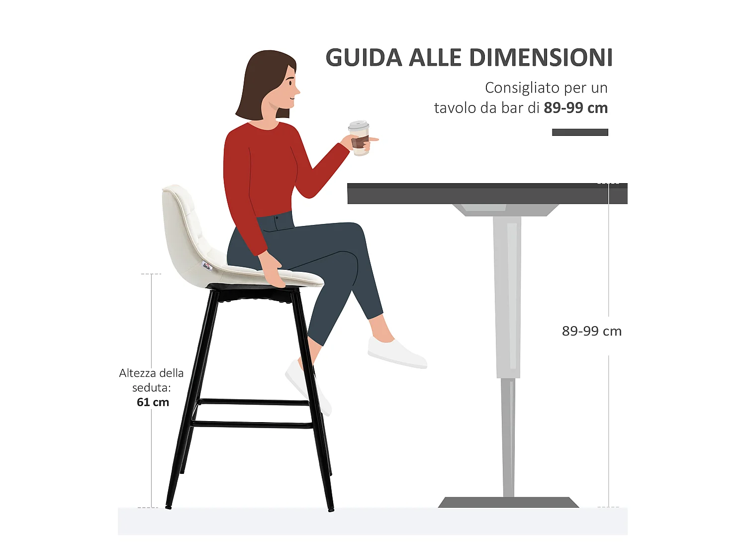 Set 2 sgabelli da bar in velluto con schienale e poggiapiedi