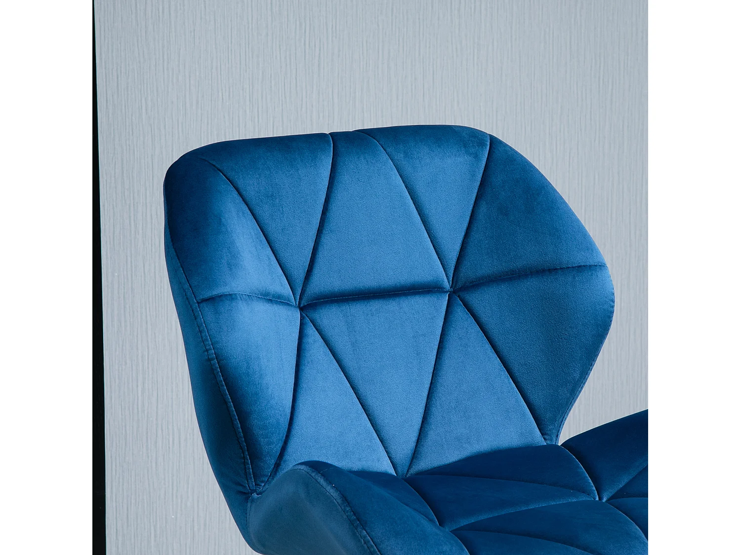 Set 2 sgabelli da bar girevoli altezza regolabile in velluto