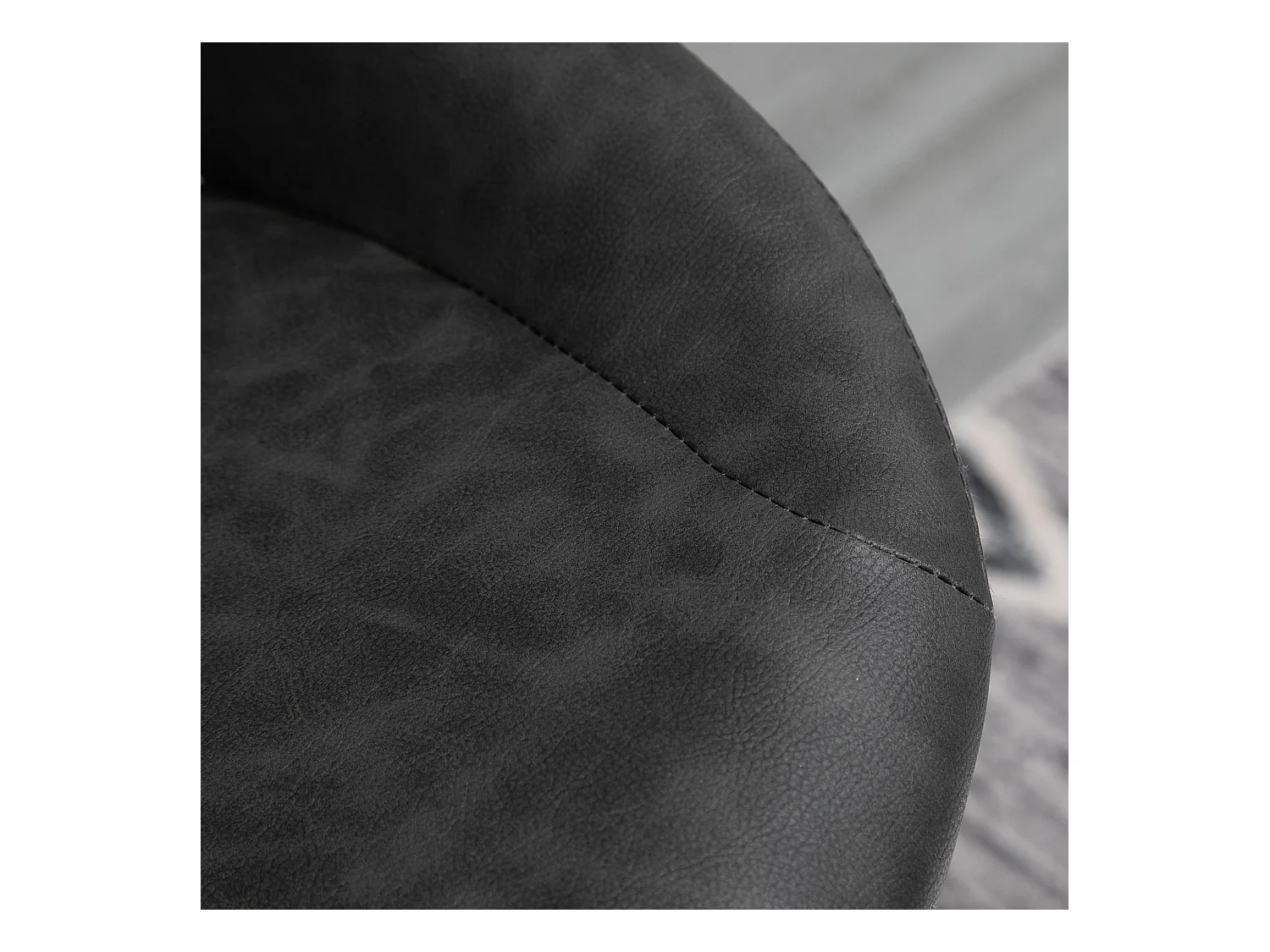 Set 2 sgabelli da bar girevoli altezza regolabile e poggiapiedi