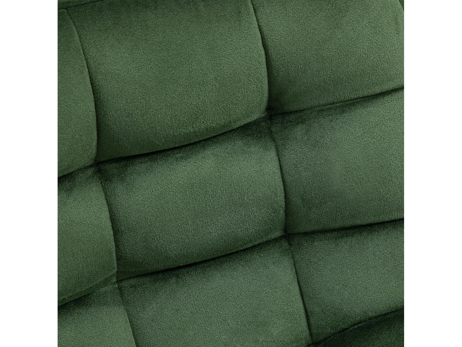 Set 2 sgabelli da bar con schienale e poggiapiedi velluto verde