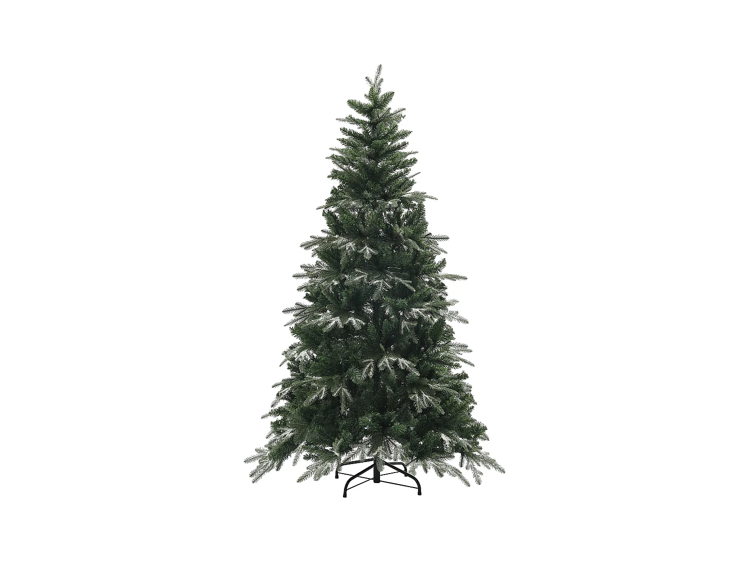 Albero di Natale innevato da 180 cm con 850 rami verde