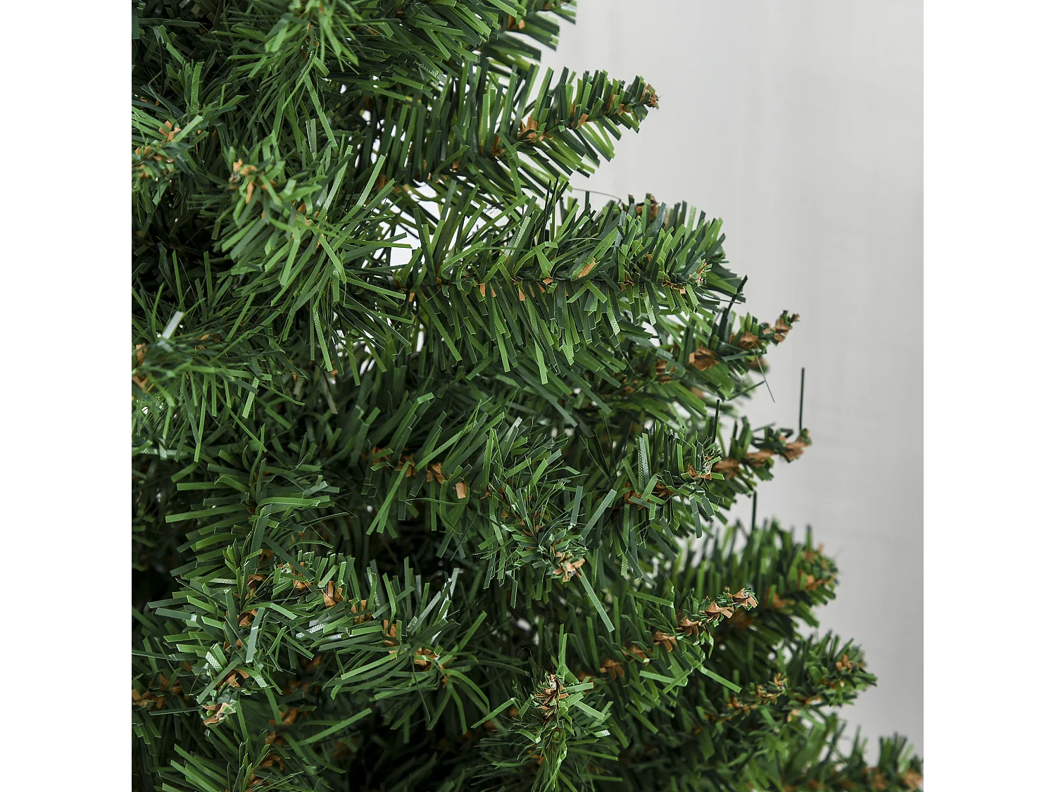 Albero Natale mini 60cm 70 rami PVC realistici