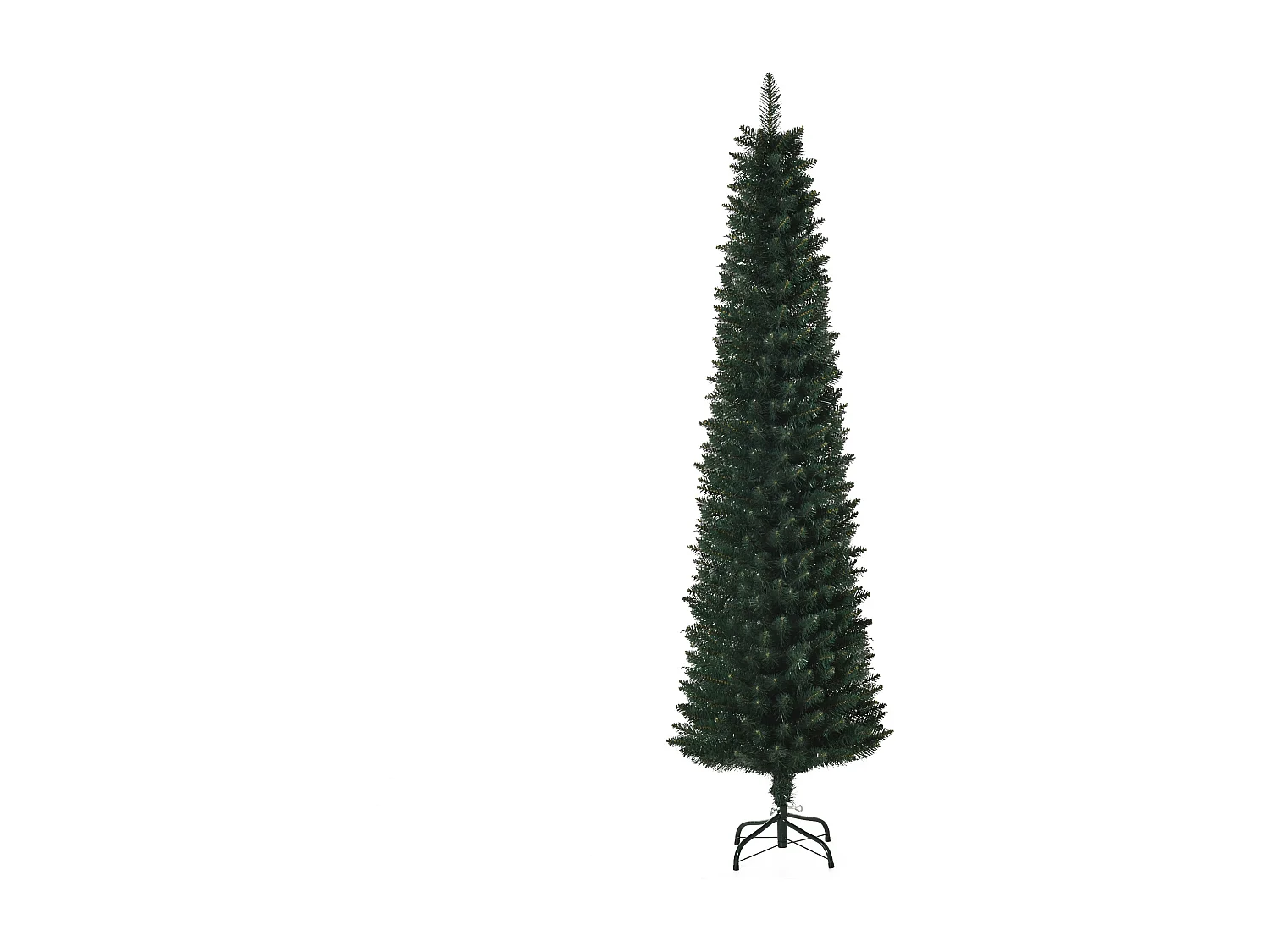 HOMCM Albero di Natale 180cm Artificiale con Base Pieghevole 380 Rami