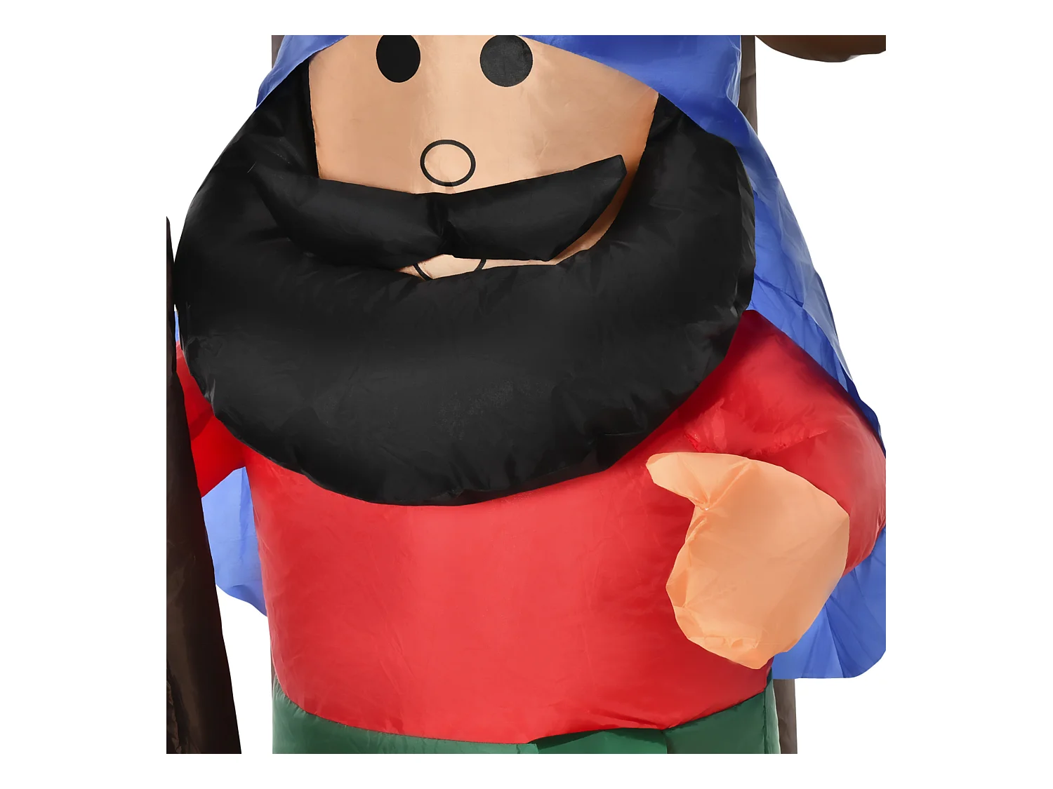 Presepe gonfiabile con led integrati da esterno 201x100x183cm