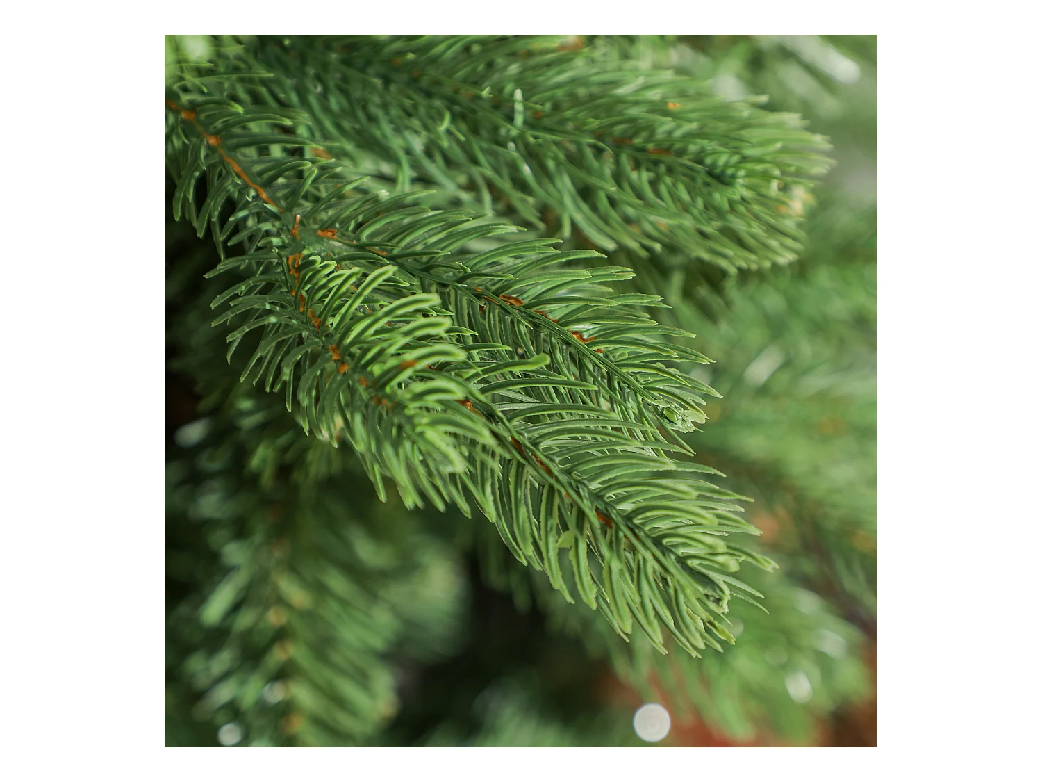 Albero di natale artificiale 152.4cm con 847 rami con base in metallo