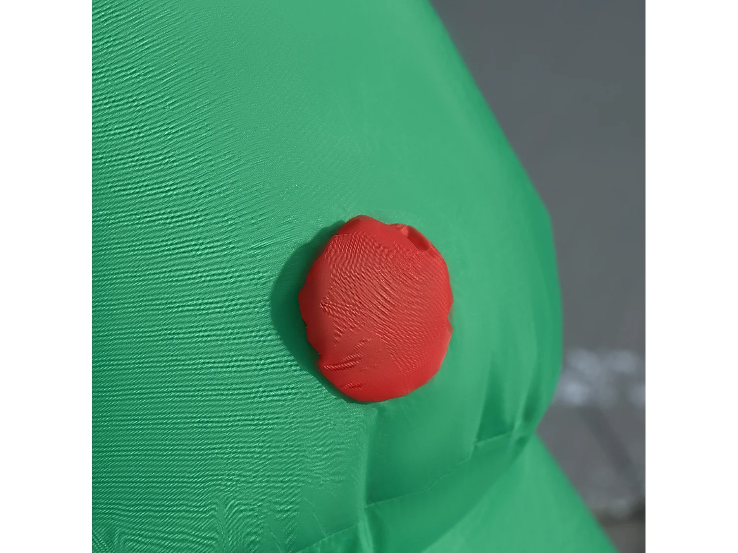 Babbo natale gonfiabile con albero 150cm luci led e gonfiatore