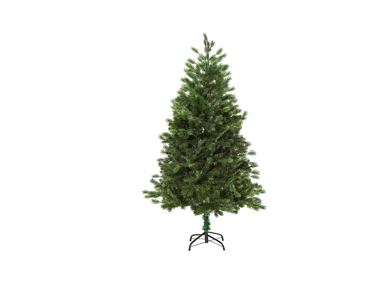 Albero artificiale gigante con rami e base rimovibile in pvc verde