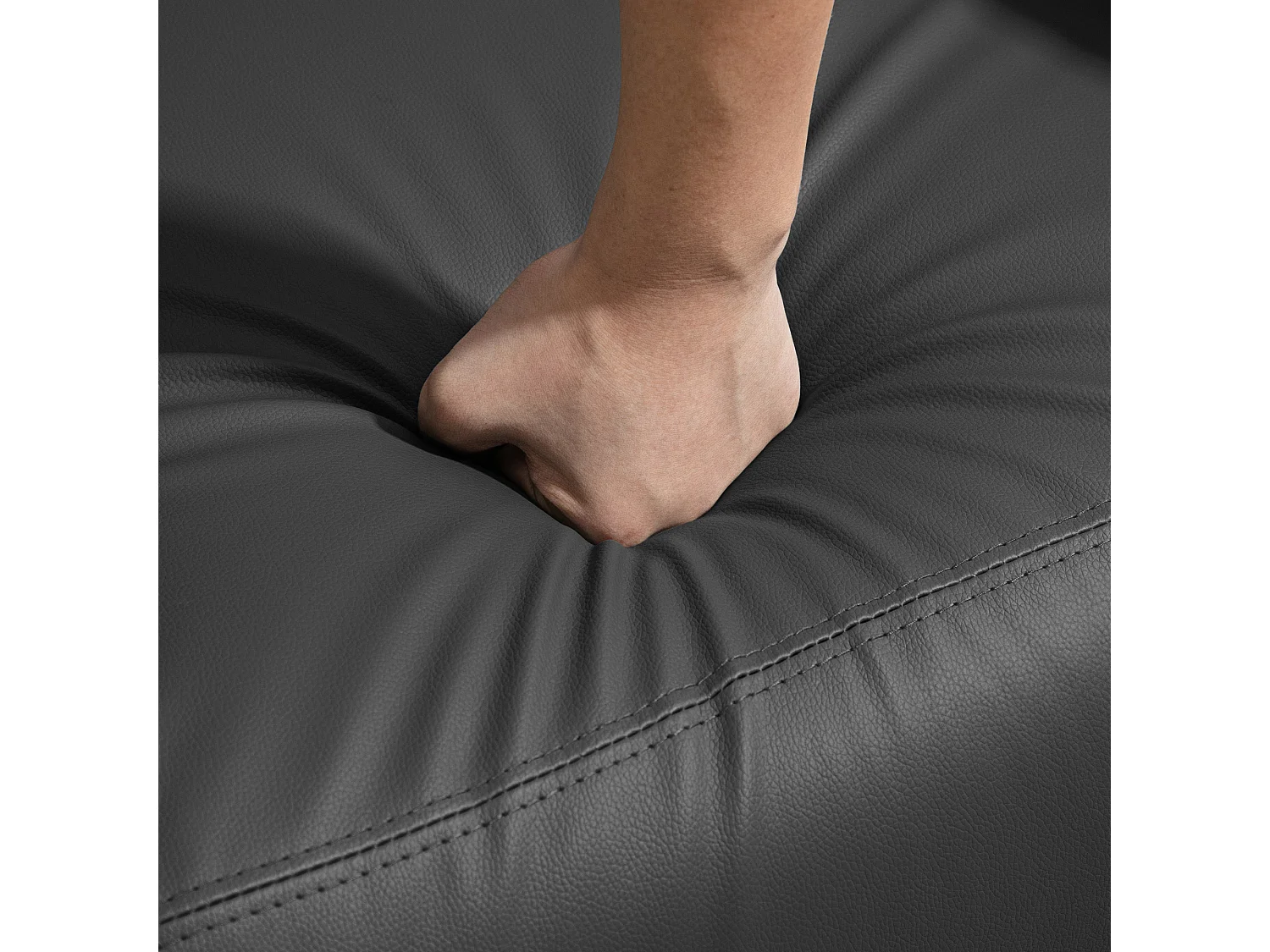 Poltrona massaggiante reclinabile con telecomando e poggiapiedi