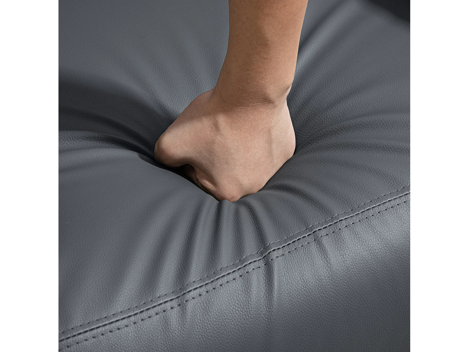 Poltrona massaggiante reclinabile con telecomando e poggiapiedi