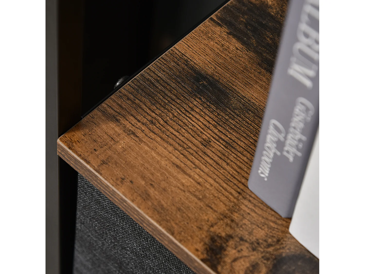 Mobile cassettiera multiuso 3 cassetti in tessuto 58x29x81.5cm