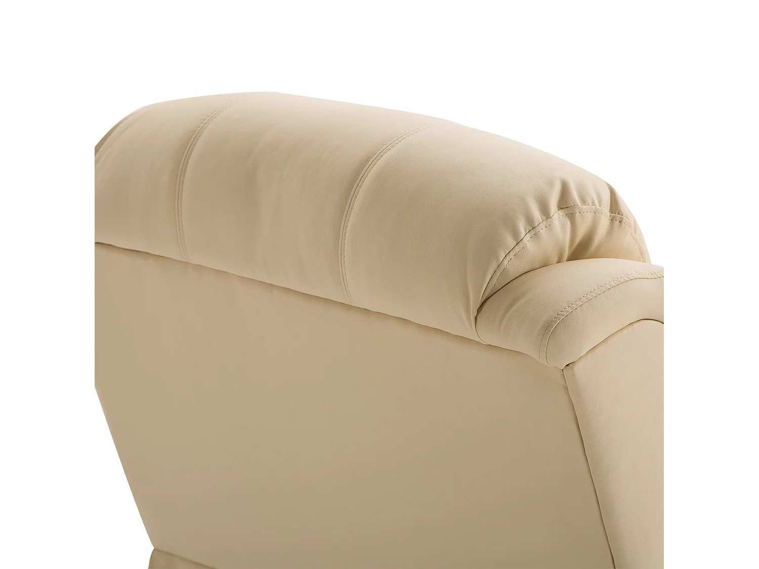 Poltrona relax reclinabile 8 punti massaggianti e riscaldamento in pu