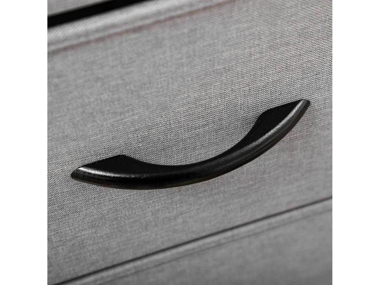 Cassettiera 5 cassetti in tessuto rimovibili stile industriale