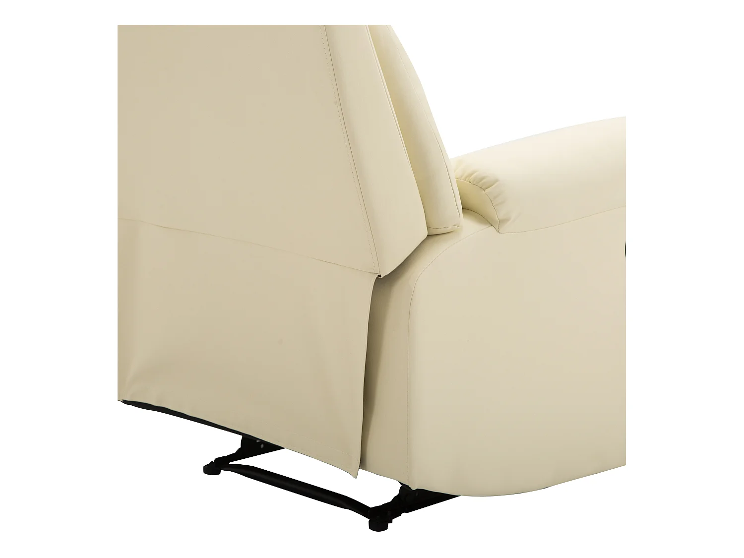 Poltrona relax reclinabile imbottita ergonomica in similpelle