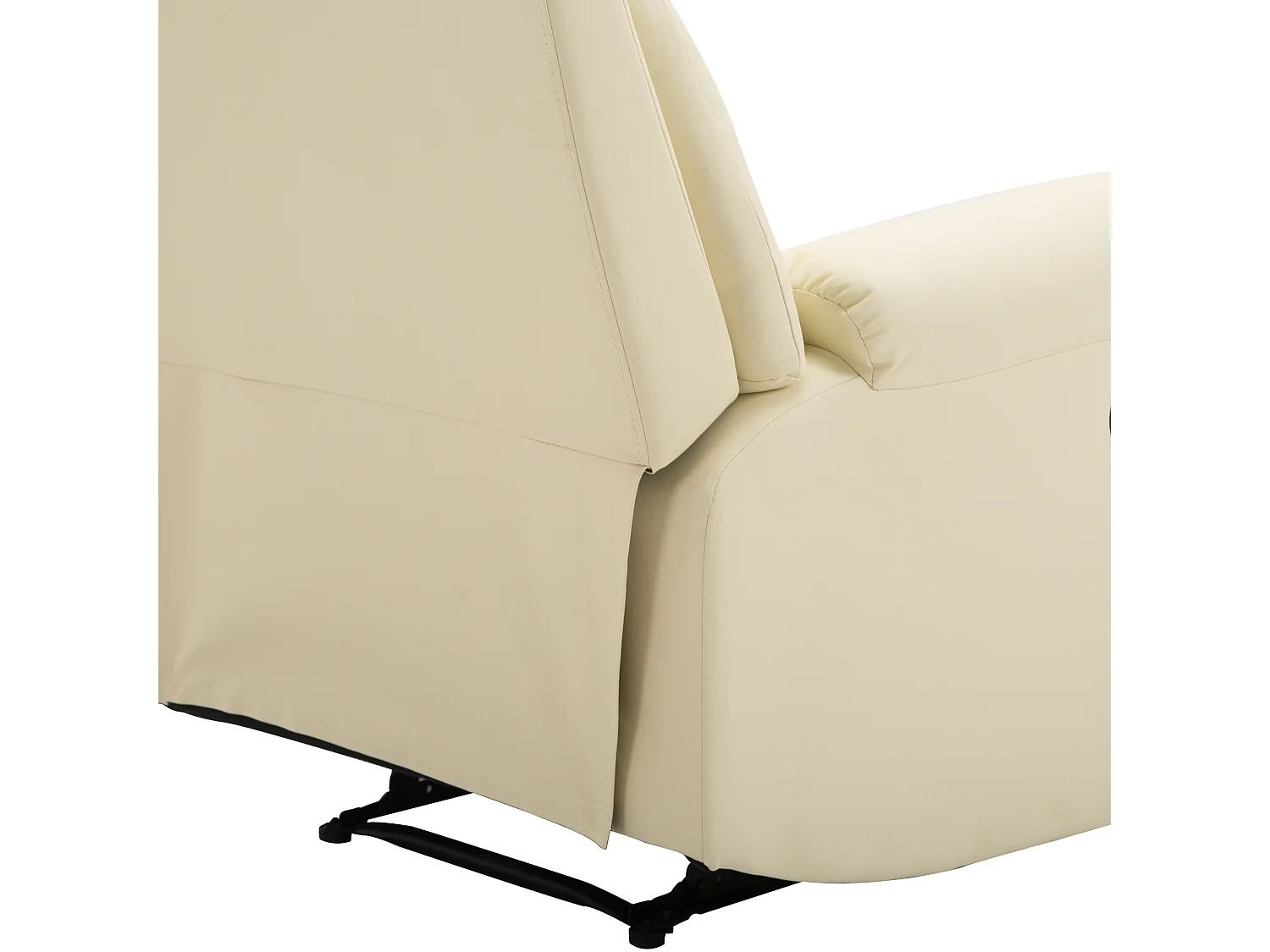 Poltrona relax reclinabile imbottita ergonomica in similpelle