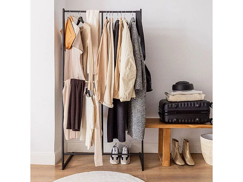 Perchero Burro  Hangy One 15 Negro - Newlux