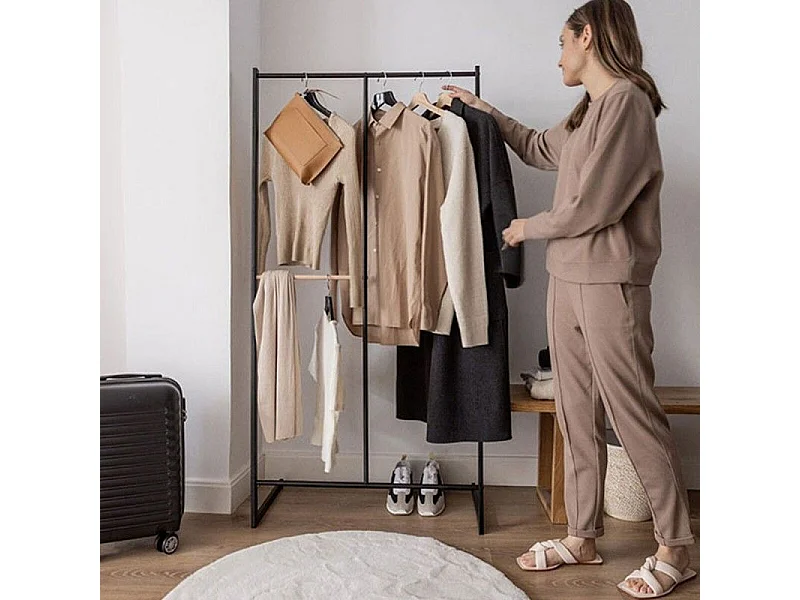 Perchero Burro  Hangy One 15 Negro - Newlux