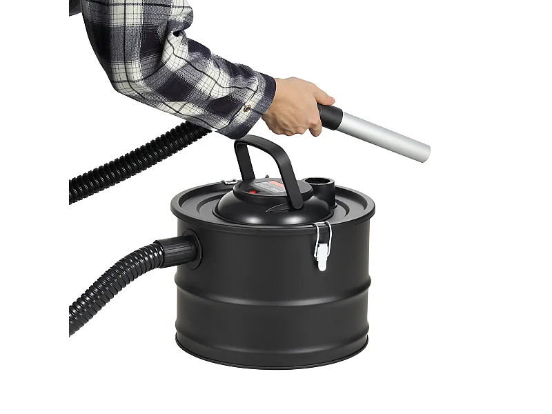 Asstofzuiger SucceBuy 15L, 1200W asstofzuiger  voor open haarden en pelletkachels