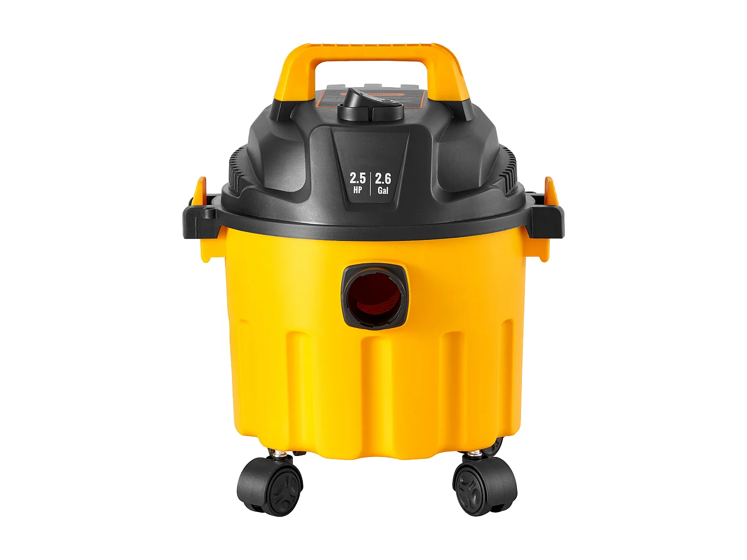 Droog/Wet Water- en Stofzuiger SucceBuy, 1.49kW 10 L Top met Gele Busaccessoires, voor alle Schoonmaakwerkzaamheden