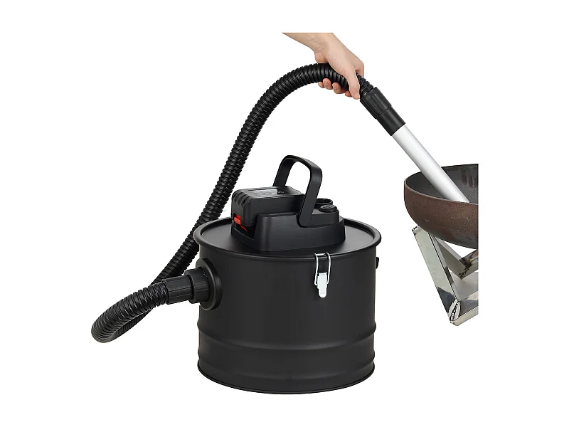 Aspirador de Cenizas SucceBuy de 15 l y 10 KPa para Chimeneas y Estufas de Pellets