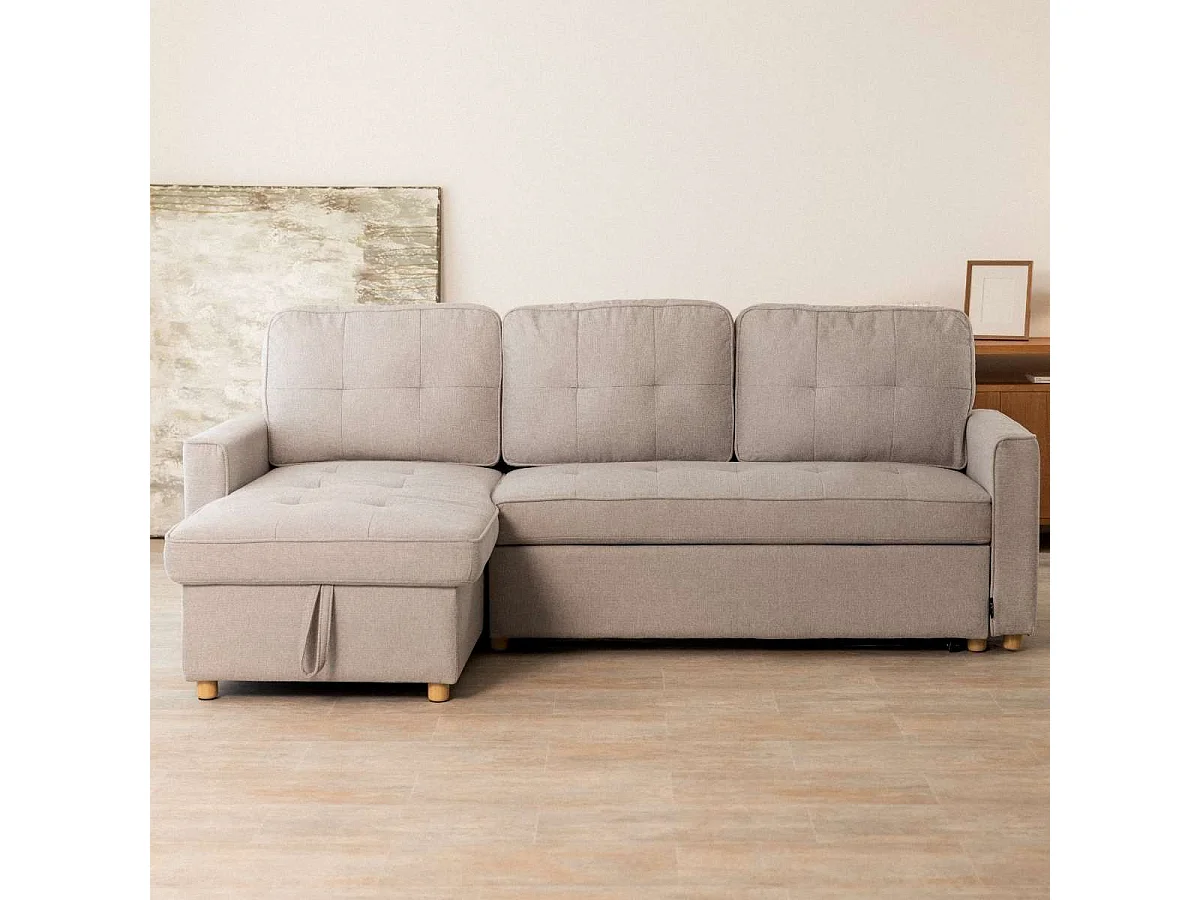 Sofá Cama  Haven Gris - Nalui