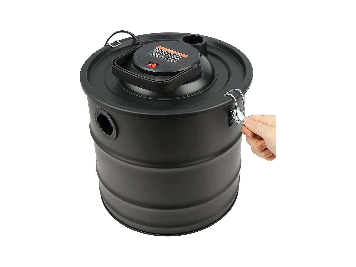 Aspirateur à cendres électrique 20L 1200W SucceBuy, Aspirateur Ash Vac, Cheminées, Poêles à Granulés, Grills, BBQ