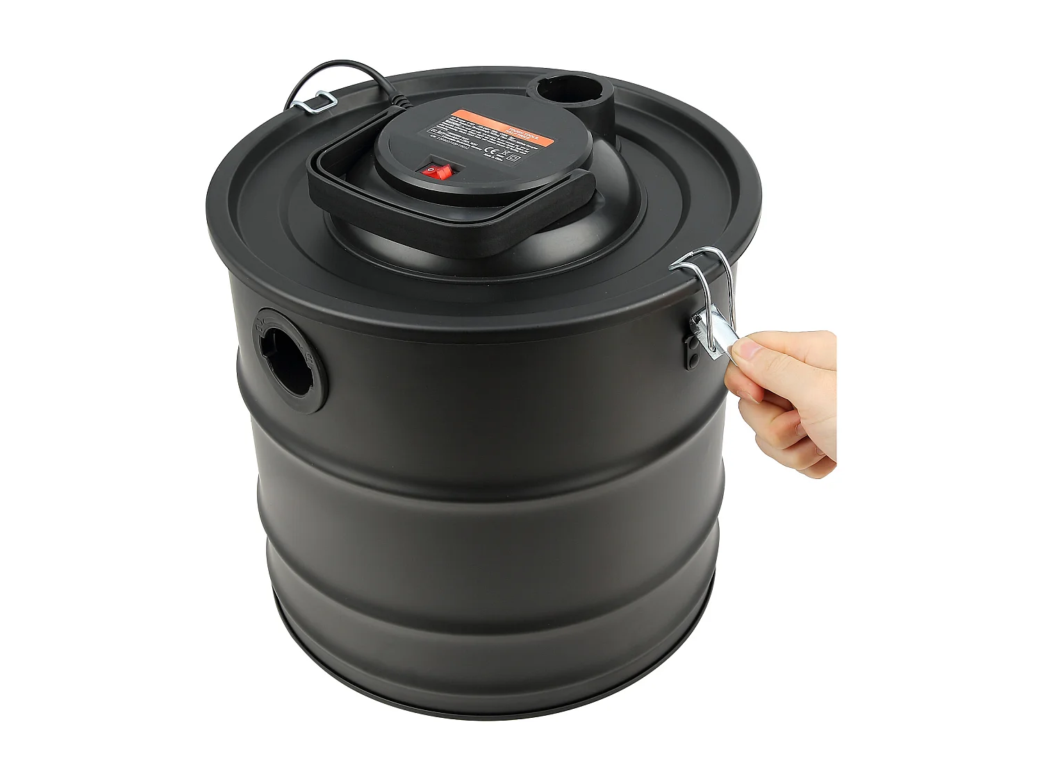 Aspirateur à cendres électrique 20L 1200W SucceBuy, Aspirateur Ash Vac, Cheminées, Poêles à Granulés, Grills, BBQ