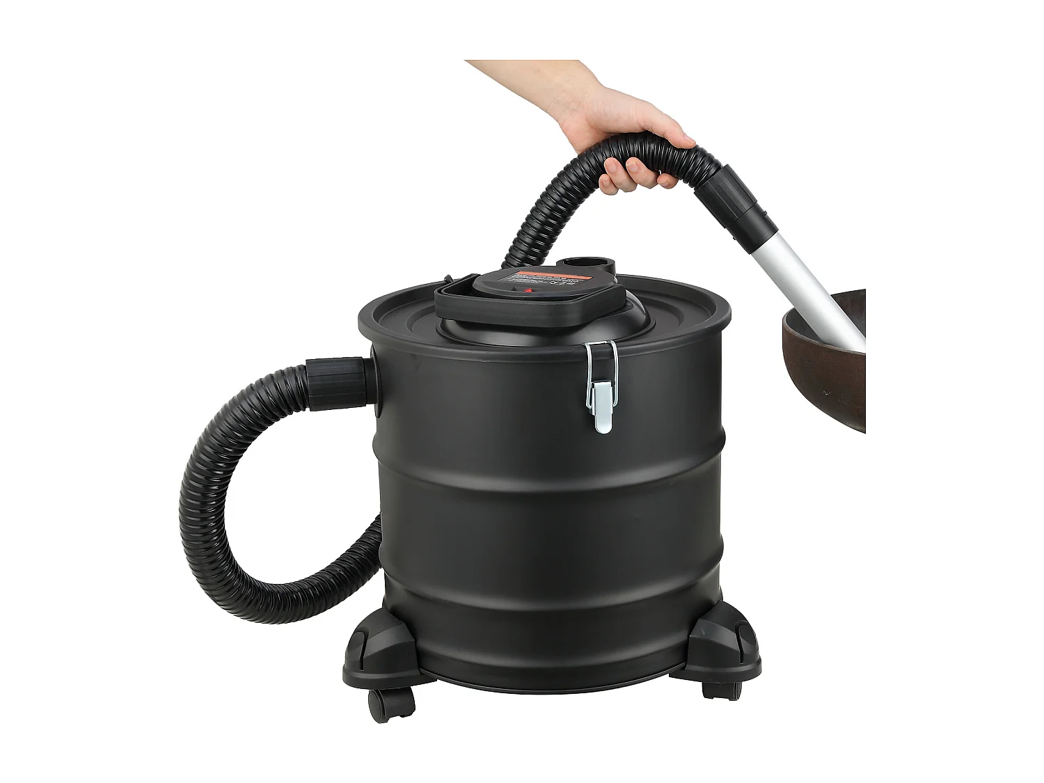 Aspirateur à cendres électrique 20L 1200W SucceBuy, Aspirateur Ash Vac, Cheminées, Poêles à Granulés, Grills, BBQ