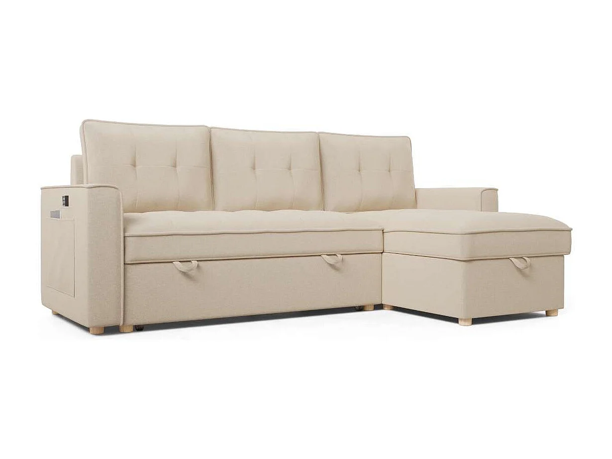 Sofá Cama  Haven Beige - Nalui