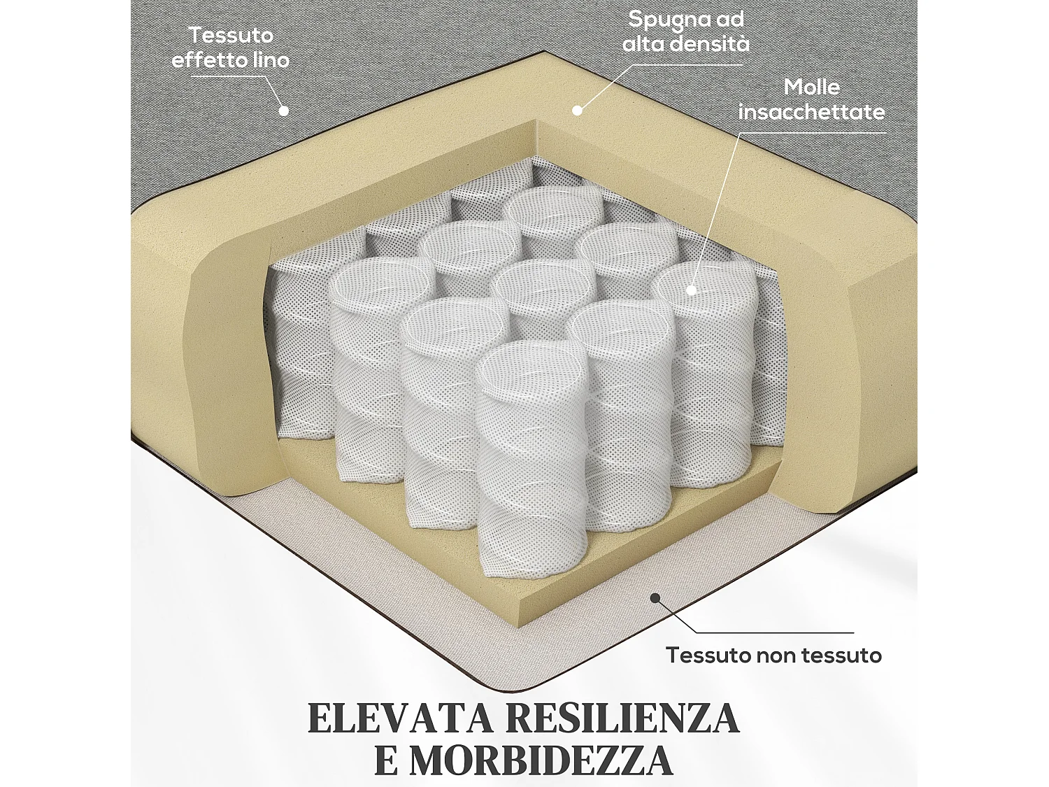 Poltrona reclinabile con poggiapiedi e copertura di ricambio grigio