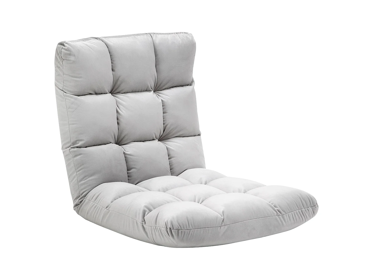 Poltrona relax da terra con schienale reclinabile fino 180°