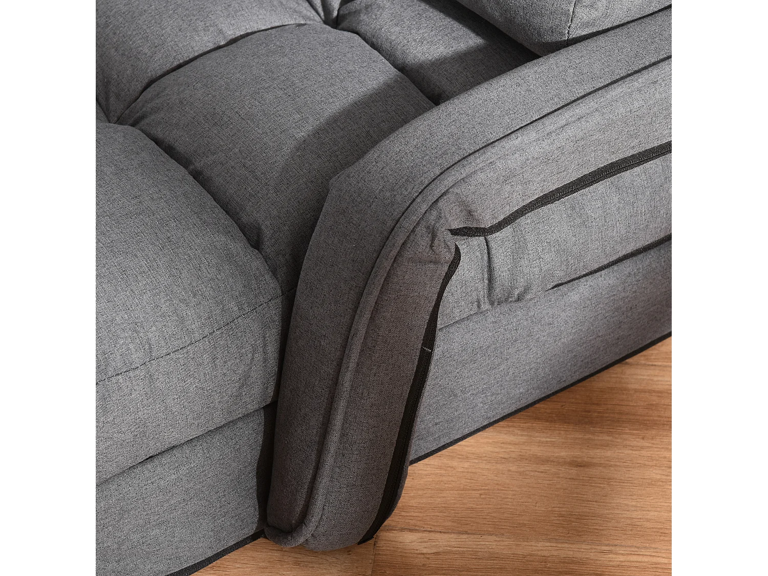 Poltrona letto singolo con schienale reclinabile su 5 livelli