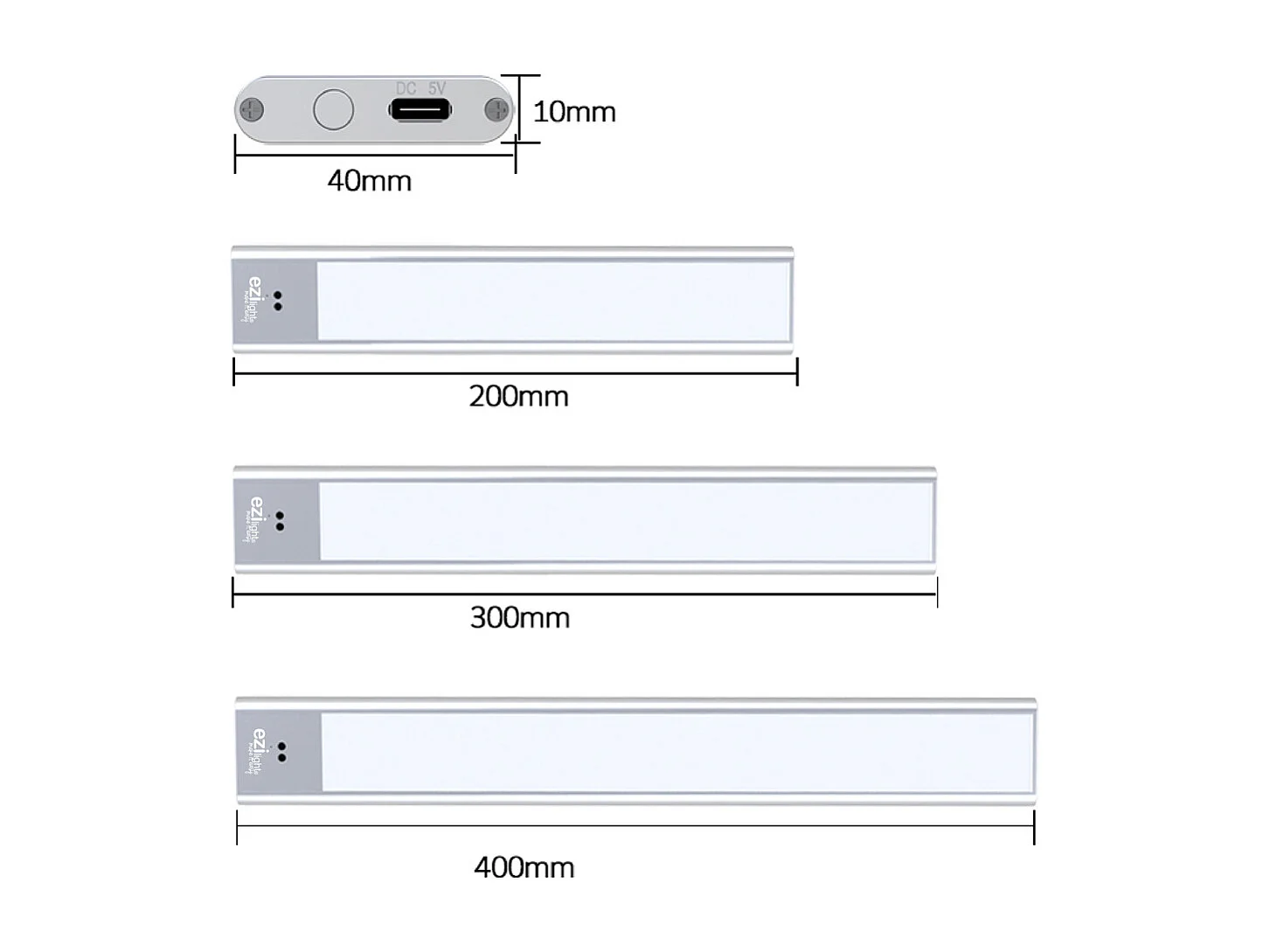 Réglette LED - EZIlight® stickyLED hand 4S