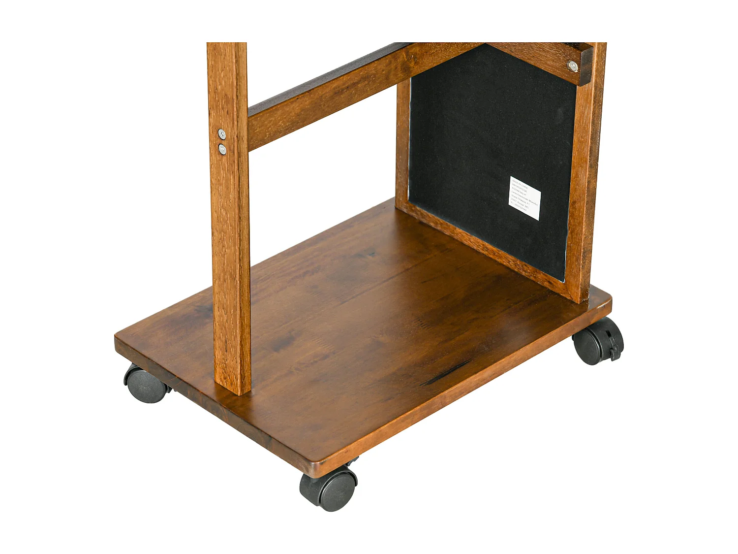 Specchio da camera e ingresso con ripiano inferiore e binario