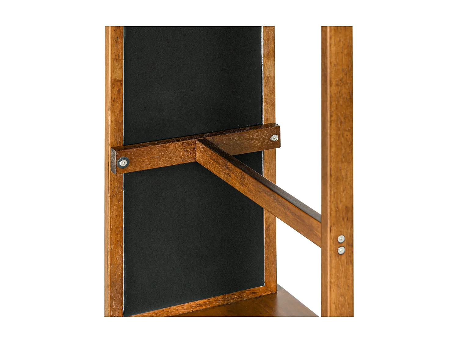 Specchio da camera e ingresso con ripiano inferiore e binario