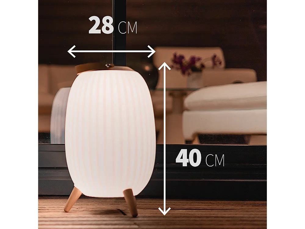 Lanterne nomade musicale EZIlight® Ambiant L