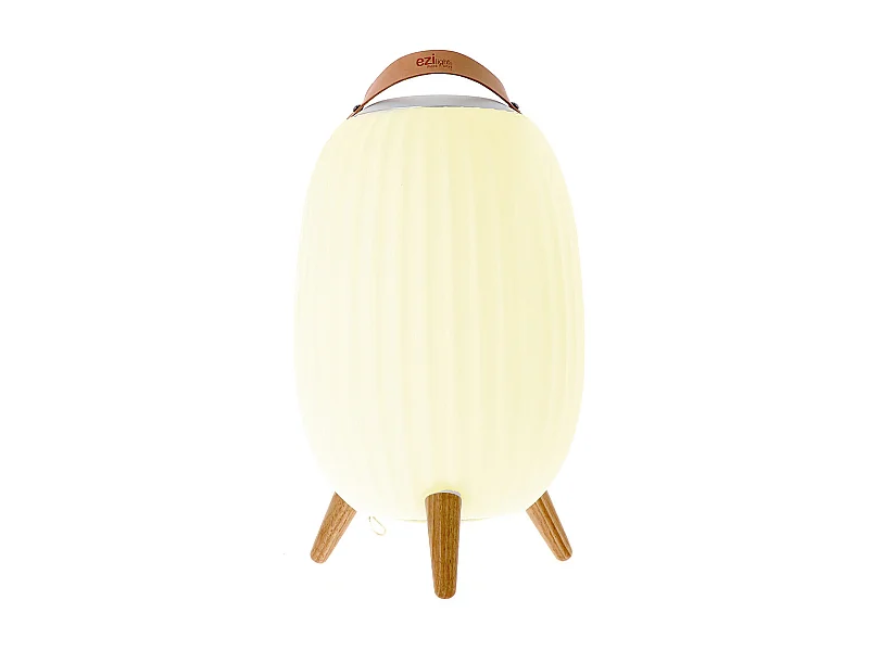 Draagbare lantaarn EZIlight® Ambiant L wit Bluetooth 60W IP65 waterdicht 3 lichtmodi 250LM draadloos
