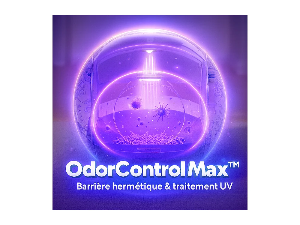 Litière autonettoyante connectée - maison de toilette pour chat eziclean® CATBOT K10i