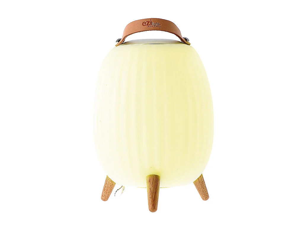 Draagbare lantaarn EZIlight® Ambiant M wit Bluetooth waterdicht IP65 25W 3 lichtmodi 150 LM draadloos