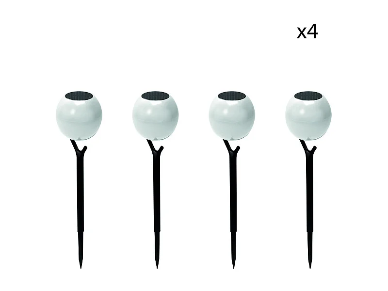 Balise solaire EZIlight® Solar peaky ball - Pack de 4