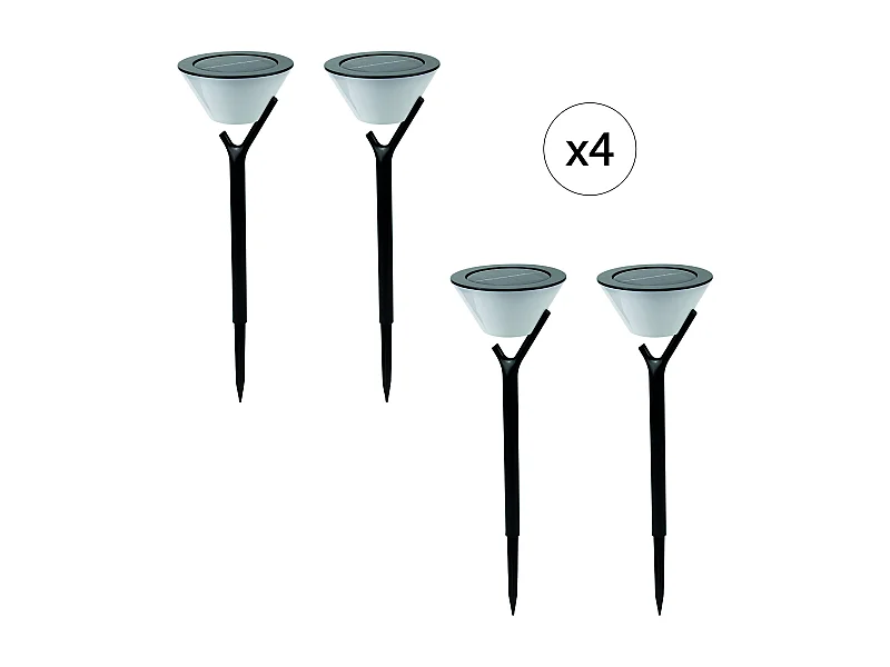 Balise solaire EZIlight® Solar peaky cup lot de 4
