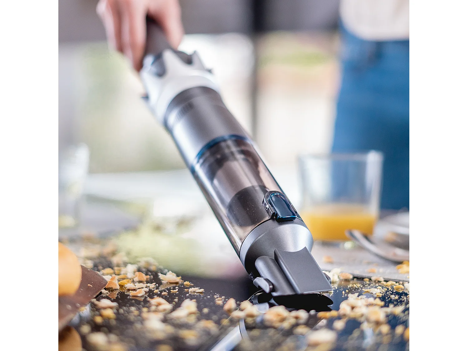 Lot Aspirateur à main eziclean® Blaster F130 + 1 set de 3 filtres