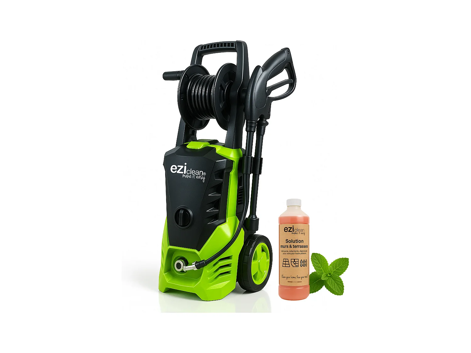 Pack Nettoyeur Haute pression eziclean® Hydroforce + Solution nettoyante Floor Wall