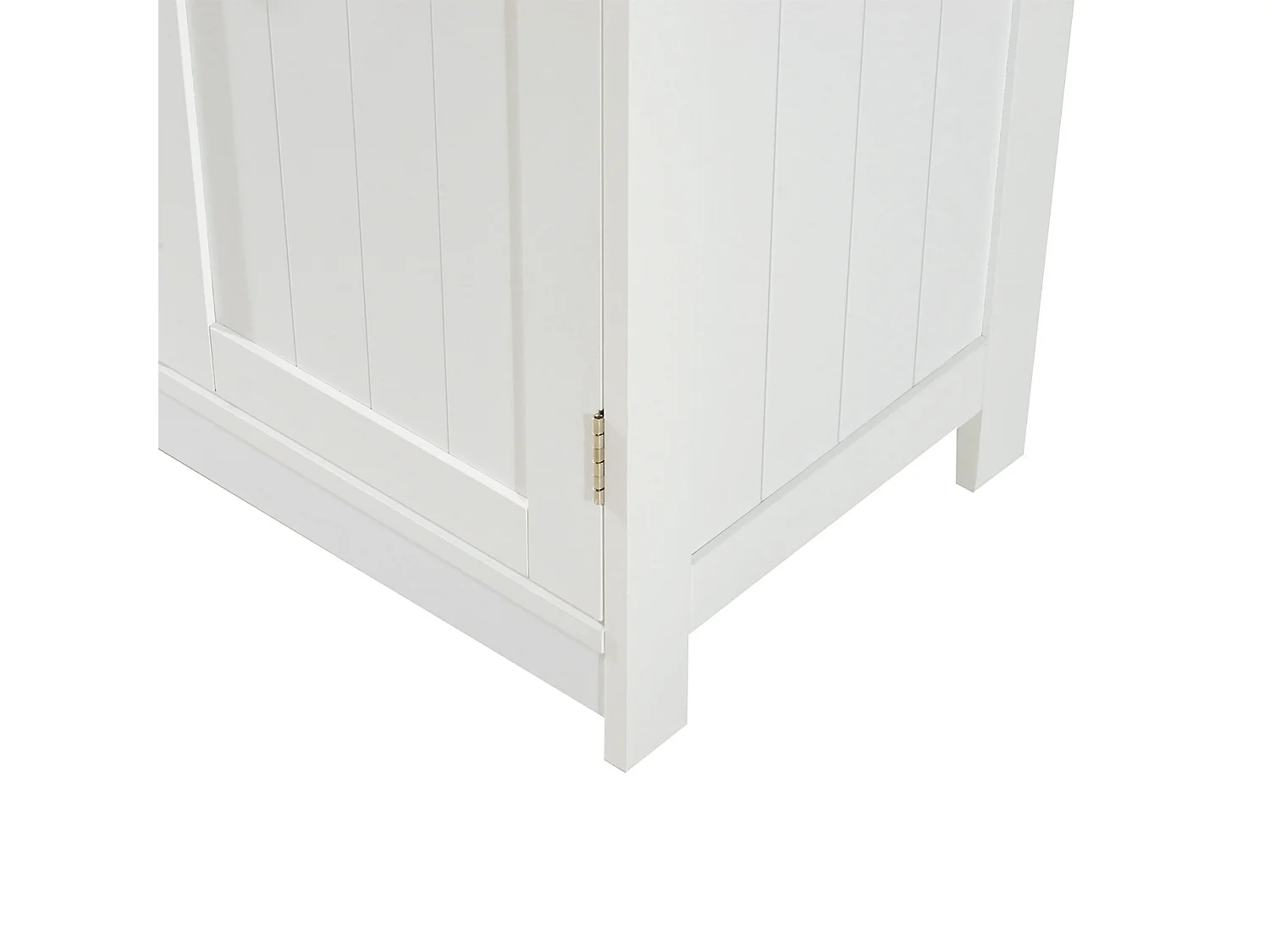 Amardietto sottolavabo con 2 ante in mdf bianco